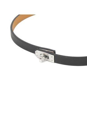 HERMES Logo Constant Reversible Buckle Belt Size 70 Leather Black BN GHW 82RL951 Hermes | Accessories | Hermes Logo Constant Reversible  main image 2